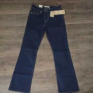 Levi's Dark Blue Flare Jeans